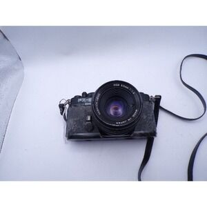 Yashica FX-3 35mm Film Camera DSB 50mm 1:1.9 Lens Black Parts or Repair